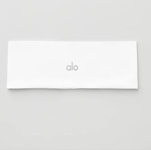 ALO Yoga Performance Conquer Headband White NWT Sealed In Poly Bag $34